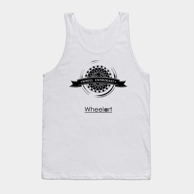 Wheel enthusiast Tank Top by Wheelart